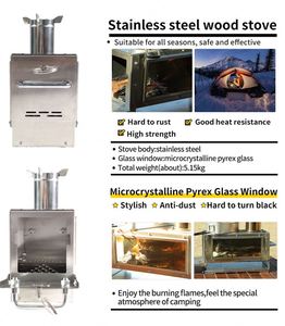 Discount Price OEM Portable Outdoor Camping Wood Burning <strong>Water</strong> <strong>Heating</strong> <strong>Rocket</strong> <strong>Stove</strong> - Product Image 4