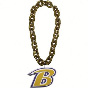 NCAALouisville Cardinals Team Fan Chain Necklace Custom Logo Multi-Layer Foam Oversized Promo <b>Lanyard</b> - Product Image 3