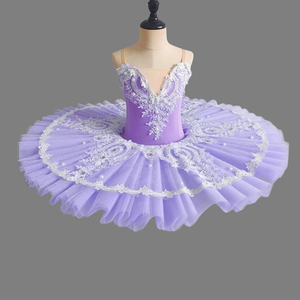 Tutù Professionale da Balletto per Ragazze, Blu e Rosa, Tutù a Piatto, Abito da Ballerina per Feste, <span class=keywords><strong>Costume</strong></span> da Danza Classica per Adulti, Donne, Bambini e Ragazzi - Product Image 4