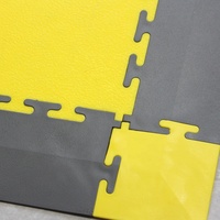6,8mm enclavamiento Pvc industria/taller/garaje suelo moneda Flex Nitro azulejos PVC baldosas