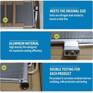 Condenseur de climatisation en aluminium pour voiture Isuzu D-MAX 8-98052634-3 - Product Image 6