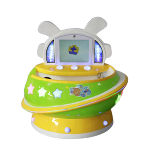 Fun Park Electric Coin-Operated Video <span class=keywords><strong>Arcade</strong></span> Games Machine Rotating <span class=keywords><strong>Kiddie</strong></span> Rides para niños Diversión de fibra de vidrio para niños - Product Image 3