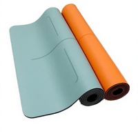 Tapis de yoga en PU de qualité supérieure, anti-déchirure, imperméable, respectueux de la peau, haute élasticité, tapis de yoga professionnel pour la salle de sport