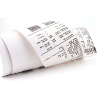 Taille comme 57x40 57x50 76x76 79x70 79x80 80x70 80x80mm rouleau thermique de papier de caisse enregistreuse, taille personnalisée comme vous voulez