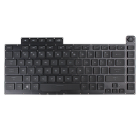 Clavier d'ordinateur portable de remplacement pour ROG Strix G531G G531GT G15 G512 G512LV G512LW Clavier d'ordinateur portable noir Clavier par touche avec rétroéclairage RVB