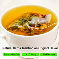 OEM ODM Teh Herbal Daun Teratai Melon Musim Dingin GMP Halal 20 Sachet 40g dengan Kulit Jeruk Krisan Biji Cassia