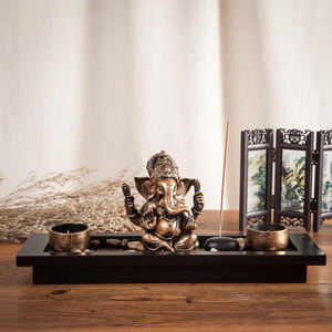 Fengshui เรซิ่น<span class=keywords><strong>สวน</strong></span><span class=keywords><strong>เซน</strong></span>ในร่ม,<span class=keywords><strong>สวน</strong></span><span class=keywords><strong>เซน</strong></span>ขนาดเล็กสไตล์เซนสงบ - Product Image 3