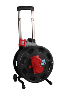 Enrouleur de câble industriel en plastique CEE 380V - Product Image 2