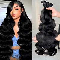 Cheveux humains en vrac pour tresses, ondulés, 100 % vierges, extensions de cheveux naturels, vente en gros, fournisseur de cheveux vietnamiens bruts 12A