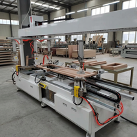 Machine de fabrication de portes de placard HF à pressage à froid, assemblage de cadres à fréquence, haute productivité pour le travail du bois, garantie 4 ans
