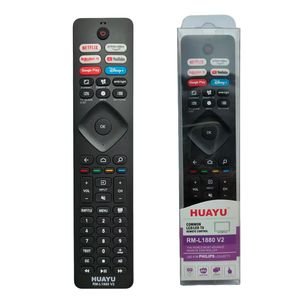 Control Remoto Universal de Repuesto HUAYU RM-L1880 V2 <span class=keywords><strong>para</strong></span> <span class=keywords><strong>Televisores</strong></span> Philips de 32, 50, 55, 65 y 75 Pulgadas, Smart TV 4K LED LCD - Product Image 4