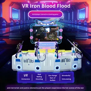 Máquina de Arcade de Tiro VR, Simulador de Pistola Sniper Elite, Equipo de Juego de Tiro Interactivo Multijugador para Entretenimiento Comercial - Product Image 2