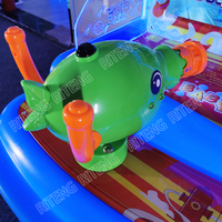 Machine de jeu vidéo d'arcade de tir au ballon Riteng RT-LP55 pour enfants, à monnayeur, 1 joueur, en plastique, avec système de récompense personnalisable