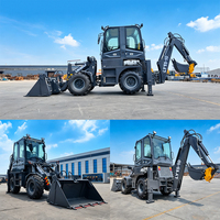 CE EPA-konformer Hocheffizienter Hochleistungs-Mini-Traktor-Baggerlader für Landschaftsbau- und Begrünungsprojekte
