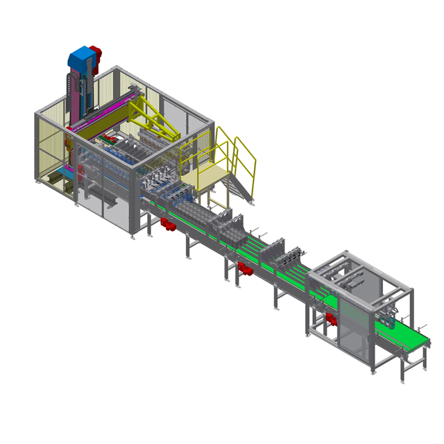 Automatic Labor-saving Single Column Carton Packer
