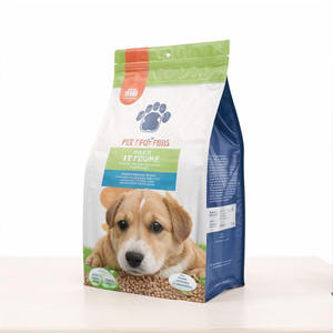 Recycelter Kunststoff-Haustier hund behandelt Slider Zip-Lock-Tasche Hundefutter-Verpackungs tasche mit Slider-Tiernahrung tasche - Product Image 5