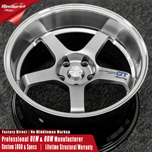 En stock, jantes ADVAN Racing <span class=keywords><strong>GT</strong></span> en alliage coulé, 15-18 pouces, 4x100, 5x100, 5x114.3 pour Ford <span class=keywords><strong>Mustang</strong></span>, Nissan 350Z, Honda Accord - Product Image 1