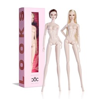 Poupée Mannequin Supermodel Articulée, Peau Blanche Européenne et Américaine, Corps BJD 6 Pièces, Tenue Nue, 32 cm