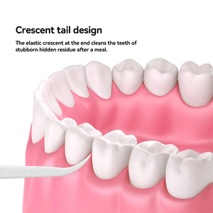 Медицинская зубная нить UM для ортодонтии в пластиковой коробке, зубочистки оптом, индивидуальные шелковые зубные нити, автоматический диспенсер - Product Image 6