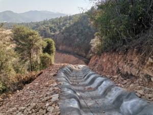 Yamaç koruma için nehir astar çimento battaniye için beton battaniye çimento tuval çimento kumaşlar kanallar koruma - Product Image 4