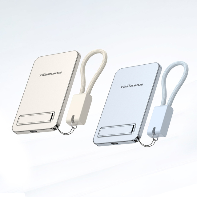 Portable Magnetic SSD with Stand, up to 2000MB/s, External Solid State Drive for iPhone 15/16/17, Mac, Laptop, Tablet