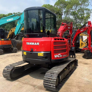 Mini pelle Yanmar d'occasion de haute qualité Vic55 Vic80 5ton Original, y compris Kawasaki Pump Enerpac PLC Stock en bon état - Product Image 1
