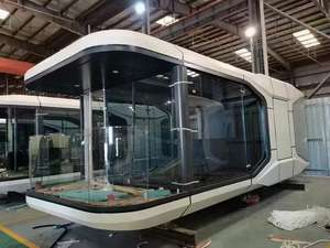 קפסולות קמפינג מעוצבות יוקרתיות, בתים טרומיים בסגנון אפל, בית קפסולה, קפסולת חלל עם מערכת חכמה - Product Image 2