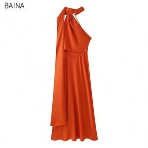 Robe Vintage Sans Manches pour Femme avec Rubans au Col – Modèle Vestidos - Product Image 3