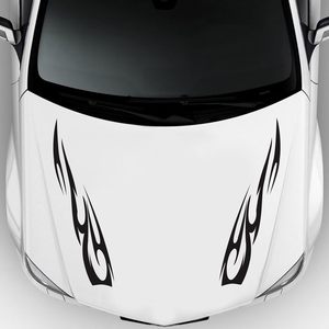 Autocollant <span class=keywords><strong>de</strong></span> voiture à usage général Autocollant <span class=keywords><strong>de</strong></span> totem <span class=keywords><strong>de</strong></span> flamme <span class=keywords><strong>de</strong></span> course <span class=keywords><strong>de</strong></span> sport pour les portes <span class=keywords><strong>de</strong></span> voiture camion SUV des deux côtés du capot Décoration étanche - Product Image 4