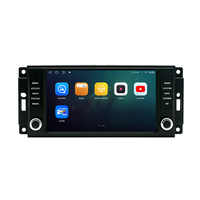 Radio para Auto Android de 7 Pulgadas y 8 Núcleos para Jeep, con Perilla, GPS Integrado, CarPlay, Android Auto, Pantalla Táctil Capacitiva IPS de 1024x600, Montaje en el Tablero