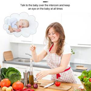 Caméra de surveillance pour bébé sans fil avec vision nocturne infrarouge d'usine, alimentée par batterie C8, pas besoin de Wifi, avec caméra et <span class=keywords><strong>audio</strong></span> - Product Image 6