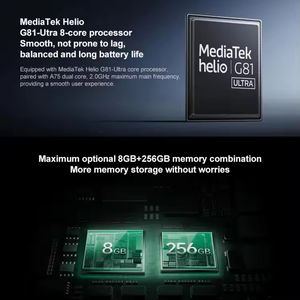 For 14C 4GB+128GB 5G Smartphone 6.8" OLED Display Octa Core English Dual SIM Quick Charge 120W Beauty - Product Image 2