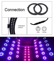 Éclairage de scène DMX Pixel Led Ring Light Nouvelle arrivée Décoration de bar Led Circle Ring Light