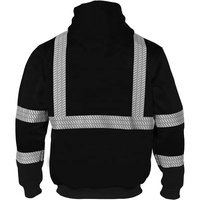 Sweat-shirt haute visibilité pour hommes, vêtements de travail de sécurité, pull réfléchissant, fabrication sur mesure OEM, marque privée, fabricant pour hommes