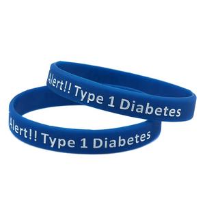Gelang Silikon <span class=keywords><strong>Diabetes</strong></span> Tipe 1 Diskon Besar, Gelang Tangan <span class=keywords><strong>Diabetes</strong></span> Dewasa - Product Image 6