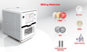 Fresatrice CNC a 5 Assi per Laboratorio Dentale per Fresatura di Blocchi in Zirconia, PMMA, PEEK e Cera - Product Image 4