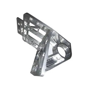 OEM CNC Precision Machining Aluminum Alloy Housing Bracket, Custom Cutout Lightweight Robot Equipment Mounting Base - Product Image 3