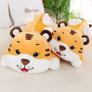 Cuscino Lungo in Peluche <span class=keywords><strong>a</strong></span> Forma di Tigre, Morbido e Soffice, Decorazione e Regalo per Amici - Product Image 2