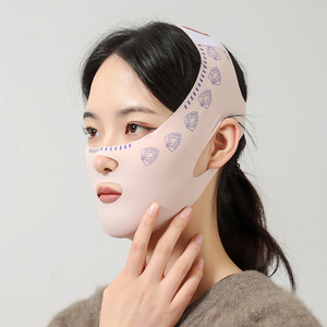 Vente en gros <span class=keywords><strong>pas</strong></span> <span class=keywords><strong>cher</strong></span> Bande minceur visage doux Double <span class=keywords><strong>menton</strong></span> Lift Up Strap V Line Face Lifting Belt - Product Image 1