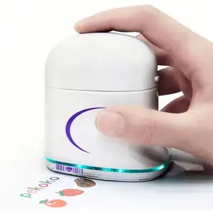 Printer Mini Saku Genggam Warna Wifi, Printer Tato Ponsel Tanpa Kabel untuk Logo 2023 Model Baru Otomatis
