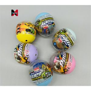Precio barato, juguetes de huevo <span class=keywords><strong>grandes</strong></span> de 2 pulgadas para máquina expendedora, huevo sorpresa de cápsula diferente aleatoria - Product Image 6