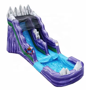 Éléments sur le thème des nuages éclairants avec installations de protection solaire, passerelle lunaire, toboggan aquatique gonflable - Product Image 5