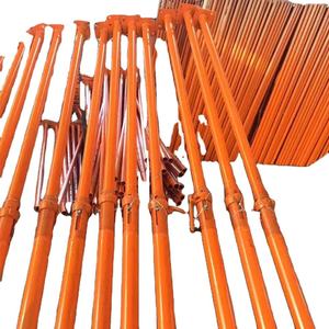 Étais de chantier robustes en acier galvanisé à chaud, réglables pour échafaudage extérieur - Product Image 3