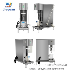 Machine principale de tourbillon de mélangeur de mélangeur de crème glacée de vrais fruits de productivité élevée avec le composant de moteur de noyau - Product Image 3