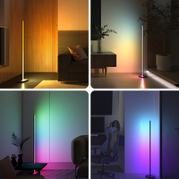 Barres lumineuses LED intelligentes L'éclairage ambiant de télévision RGBW fonctionne avec Alexa Barre lumineuse LED Wi-Fi Google Home synchronisée avec la musique
