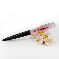 Stylo liquide avec logo personnalisé stylos flottants 2d stylo à bille stylo à bille vente en gros stylo gel Kawaii