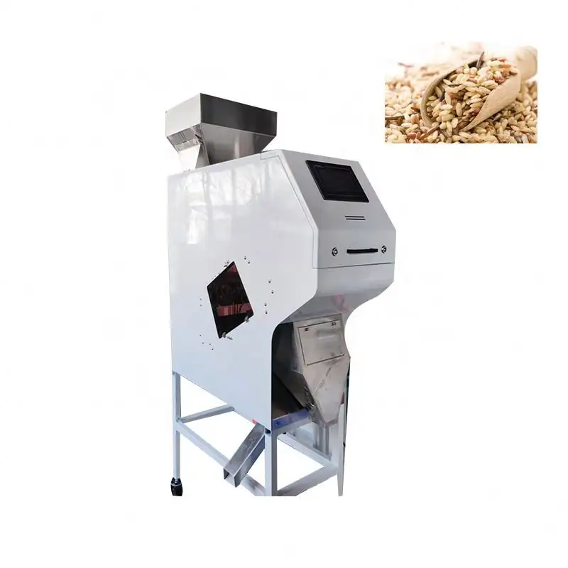 stone color sorter machine 1 chute color sorter mini/micro color sorter