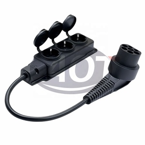 Loại 2 đến 3 <span class=keywords><strong>x</strong></span> Schuko (3 <span class=keywords><strong>x</strong></span> 16A) EV Sạc <span class=keywords><strong>Adapter</strong></span> xe sạc điện <span class=keywords><strong>adapter</strong></span> - Product Image 3