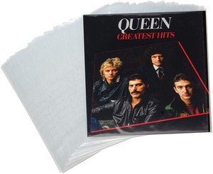 12.75 "एक्स 12.5" स्पष्ट प्लास्टिक सुरक्षात्मक lp संग्रह बाहरी आस्तीन विनाइल रिकॉर्ड आस्तीन एल्बम कवर - Product Image 1