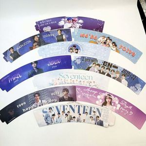 Funda Aislante para Taza de Café Personalizada con Diseño de Ídolo Kpop - Product Image 1